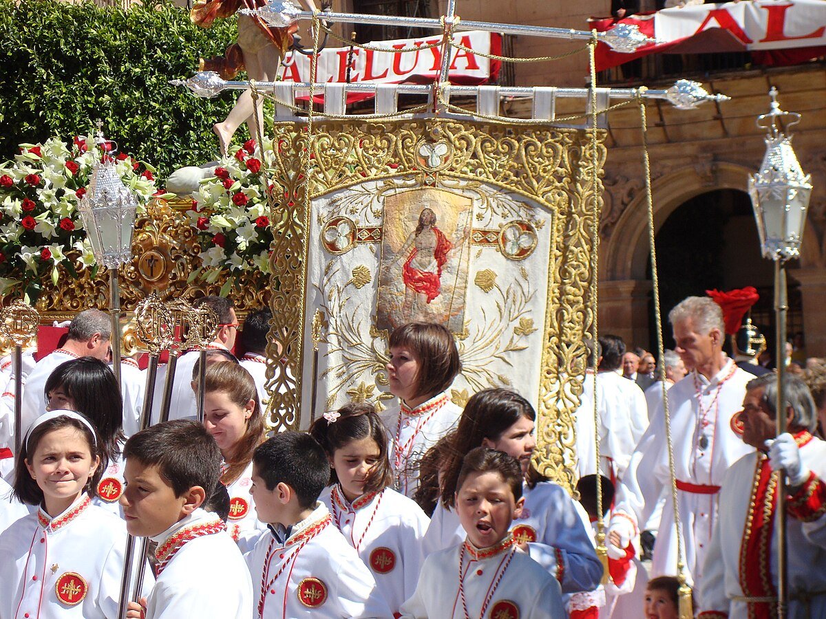 Paso de la Archicofradía de Jesús Resucitado de Lorca