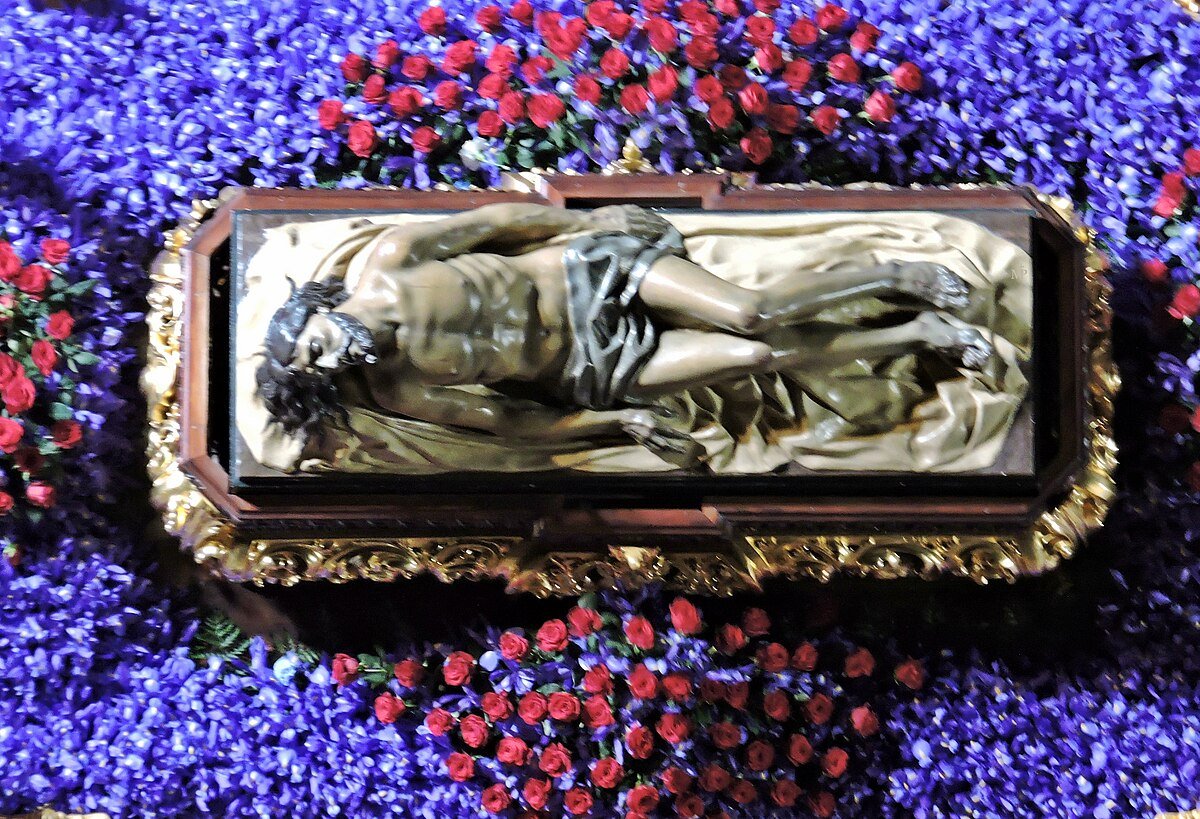 Santísimo Cristo de la Buena Muerte de la Hermandad de Labradores Paso Azul de Lorca