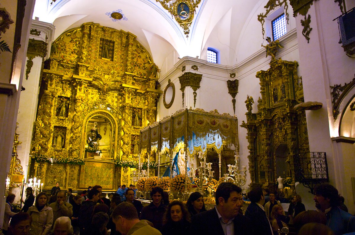 Iglesia de San Francisco de Lorca (Murcia) en Viernes Santo